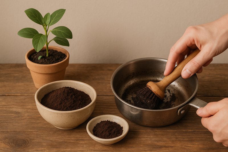 Kahve Telvesiyle Neler Yapılır?