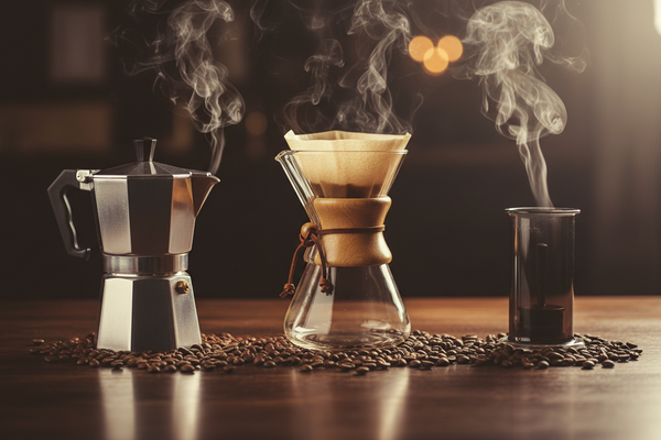 Hangi Demleme Ekipmanı Senin Tarzın? (Moka Pot, Chemex, AeroPress)