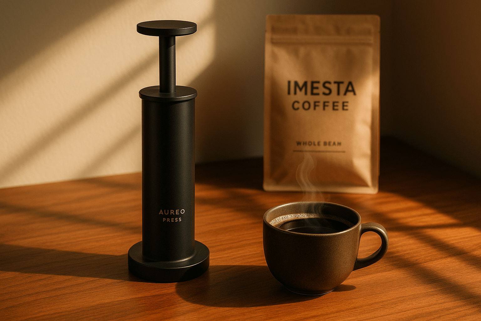 Kahvede Sanat, Basınçta Zarafet: Aureo Press ile Tanışın - imesta coffee
