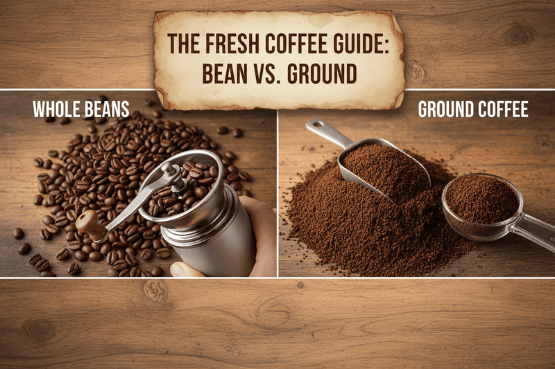 Taze Kahve Rehberi: Çekirdek Kahve mi, Öğütülmüş Kahve mi Daha İyi? - imesta coffee