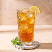 Peach Black Tea Mocktail