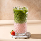 Iced Strawberry Matcha