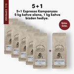 5+1 Avantajlı Espresso Sepeti (1 Kiloluk Paketler)